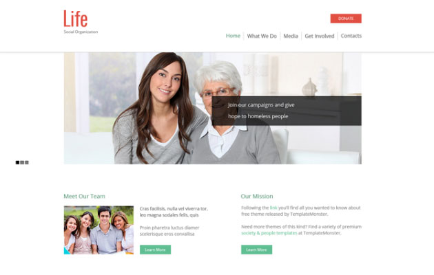 html5-welfare-template