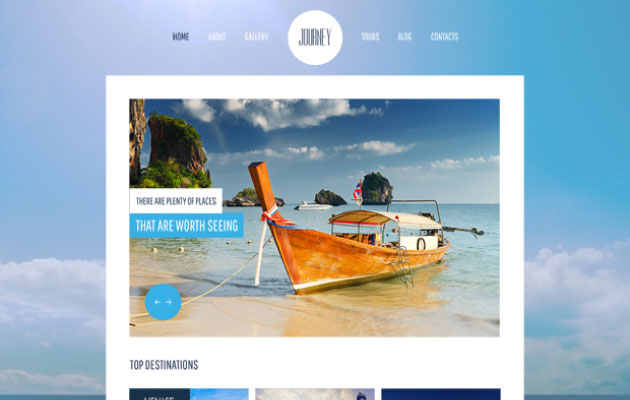 Journey-html5-template