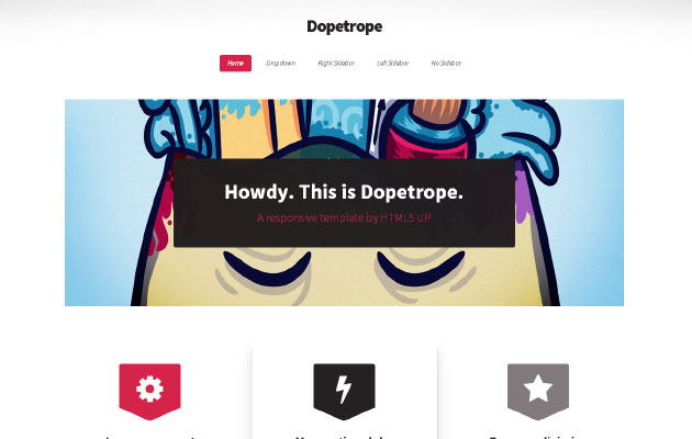 dopetrope-html5-template