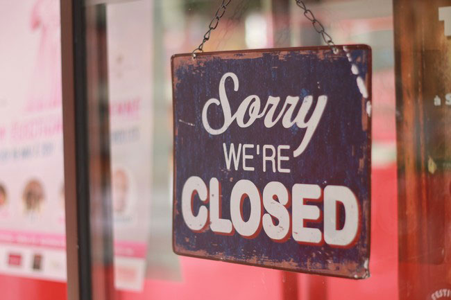sorry-we-are-closed
