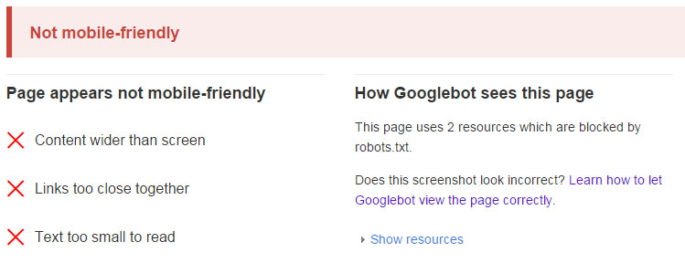 not-mobile-friendly-by-google