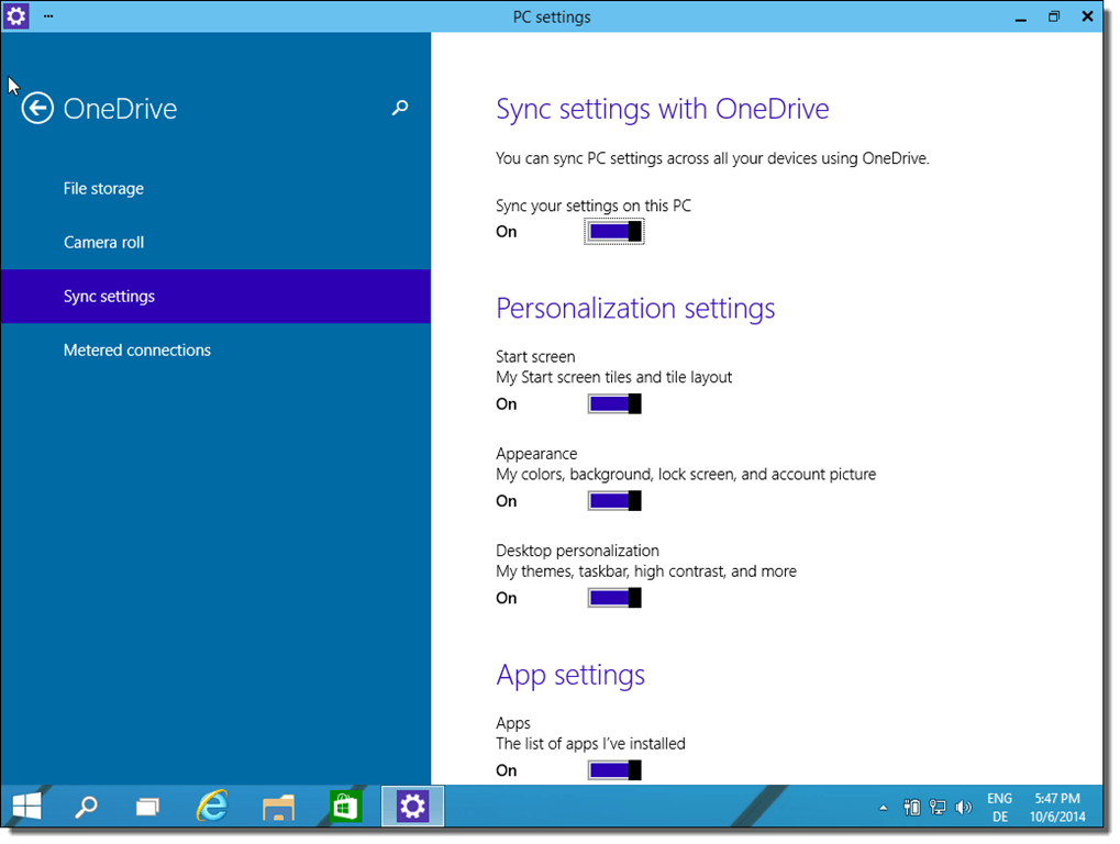 Windows-10-sync-settings