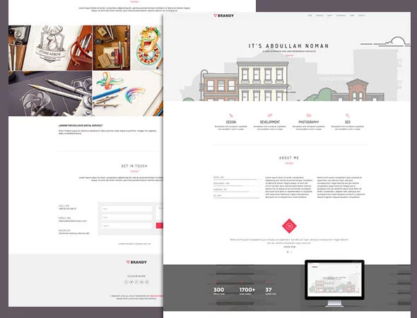 brandy-html-template