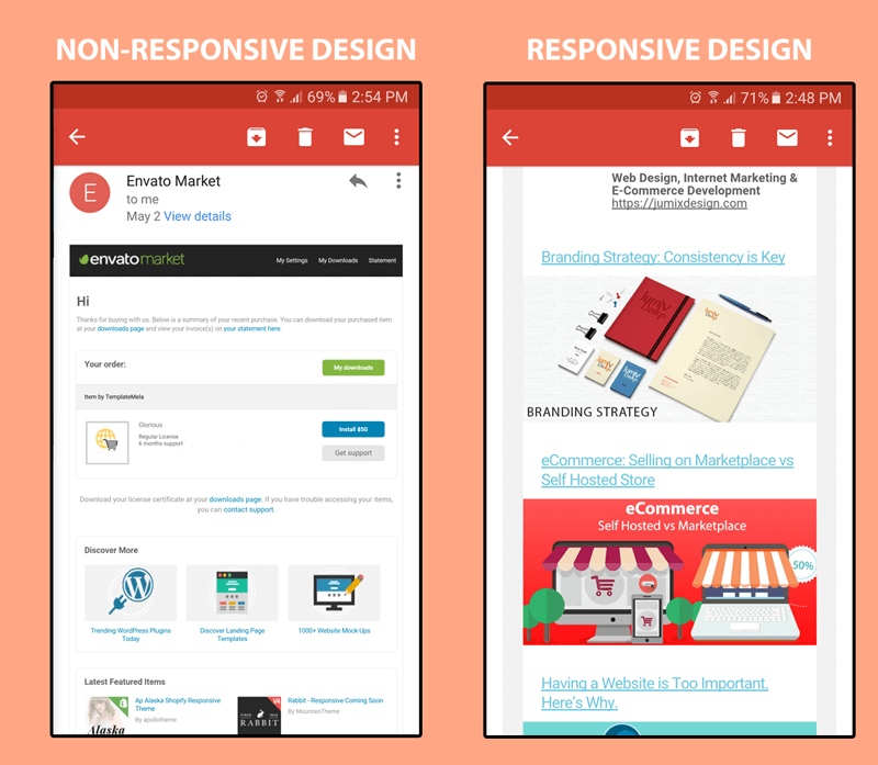 email-marketing-responsive-design-and-non-responsive