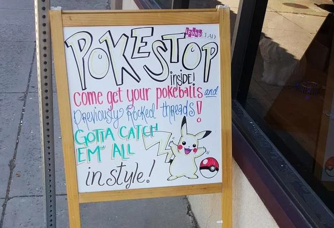 Free Digital Signage Templates: Pokémon Go