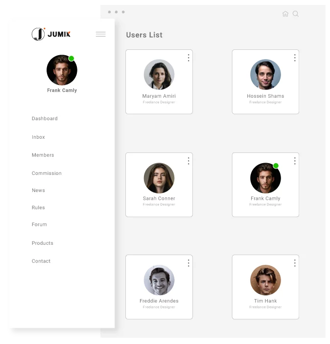 membership function from a custom web design company