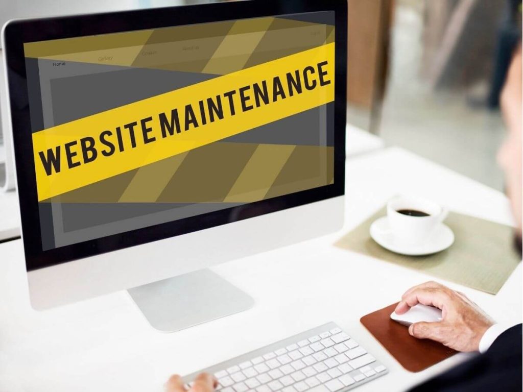 maintenance tasks including secure website performance