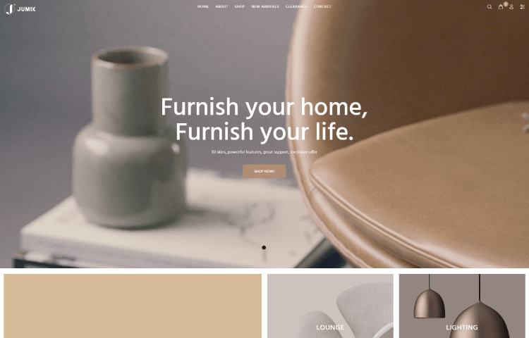 Website Templates | Furniture