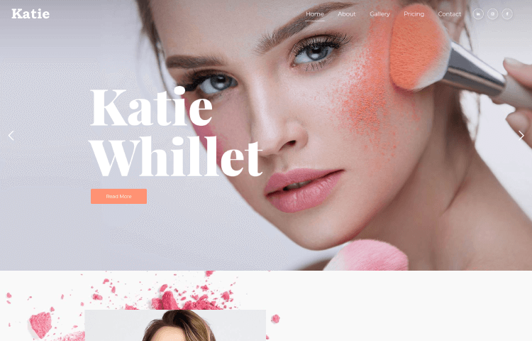 Website Templates | Katie
