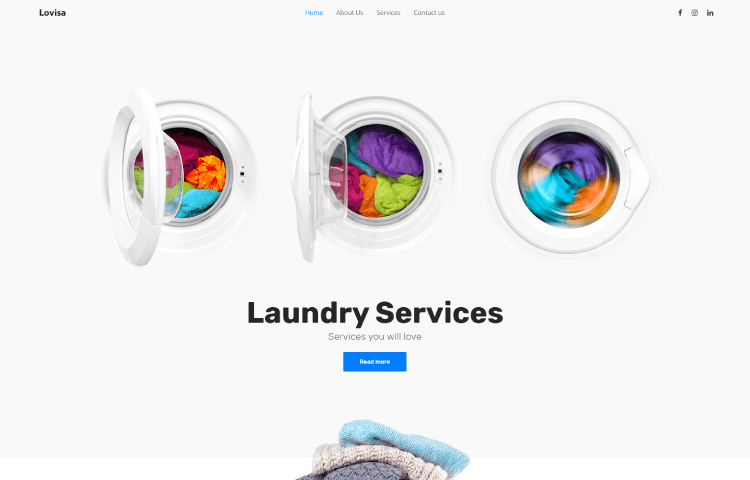 Website Templates | Lovisa