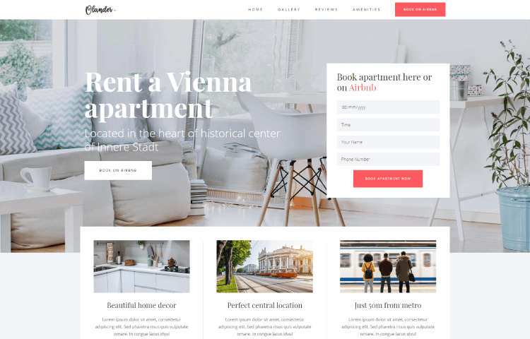 Website Templates | Olander