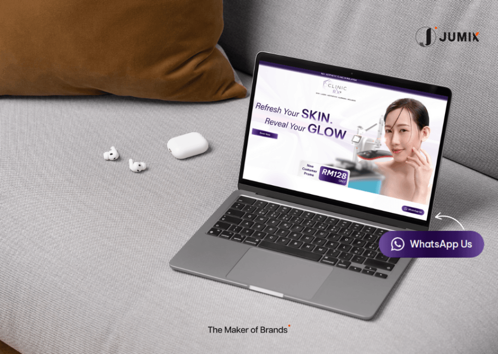 aesthetic clinic website design-live-chat