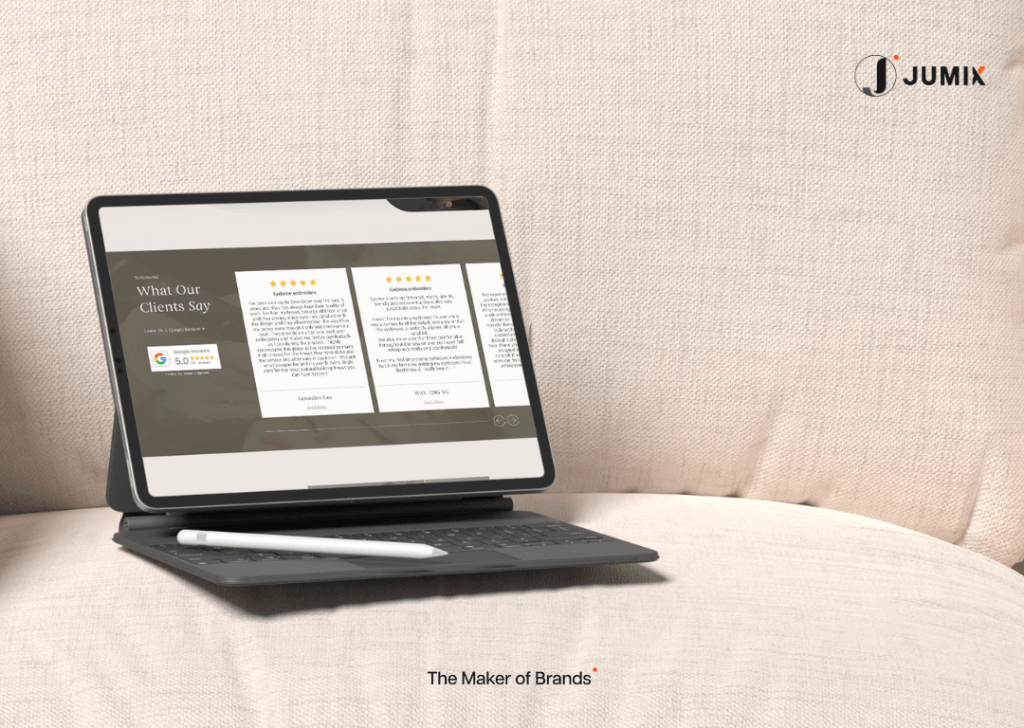 aesthetic clinic website design-social-proof