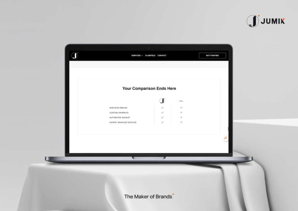 beauty-clinic-website-design-competitor-price-comparison