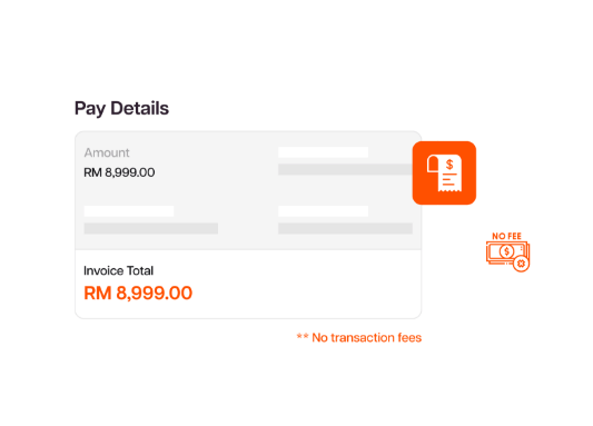 No Transaction or Hidden Fees