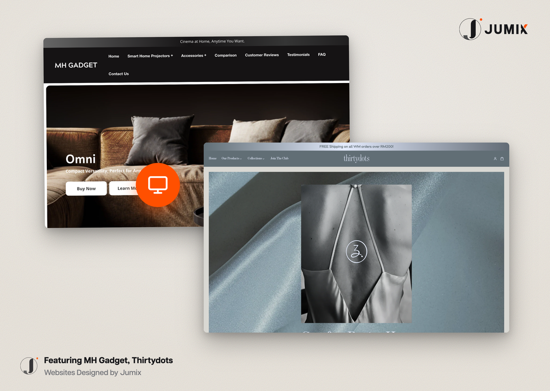 MH Gadget and Thirtydots websites built to be AI-search ready in Malaysia