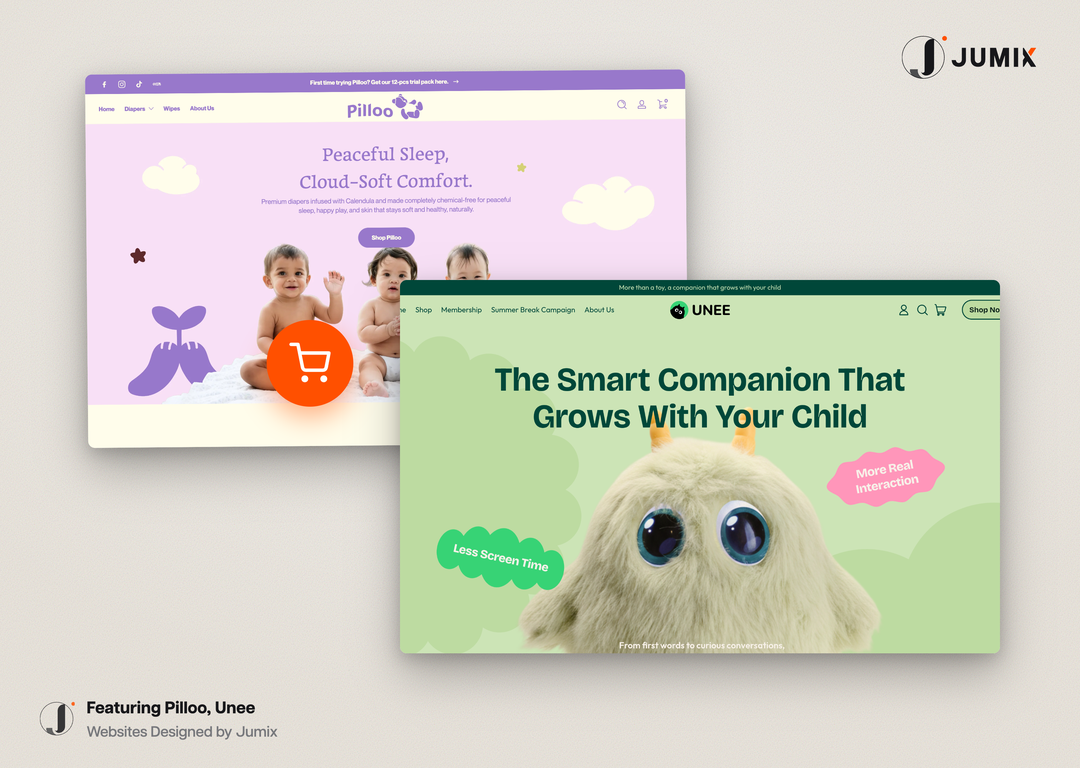 Jumix ecommerce store showcase