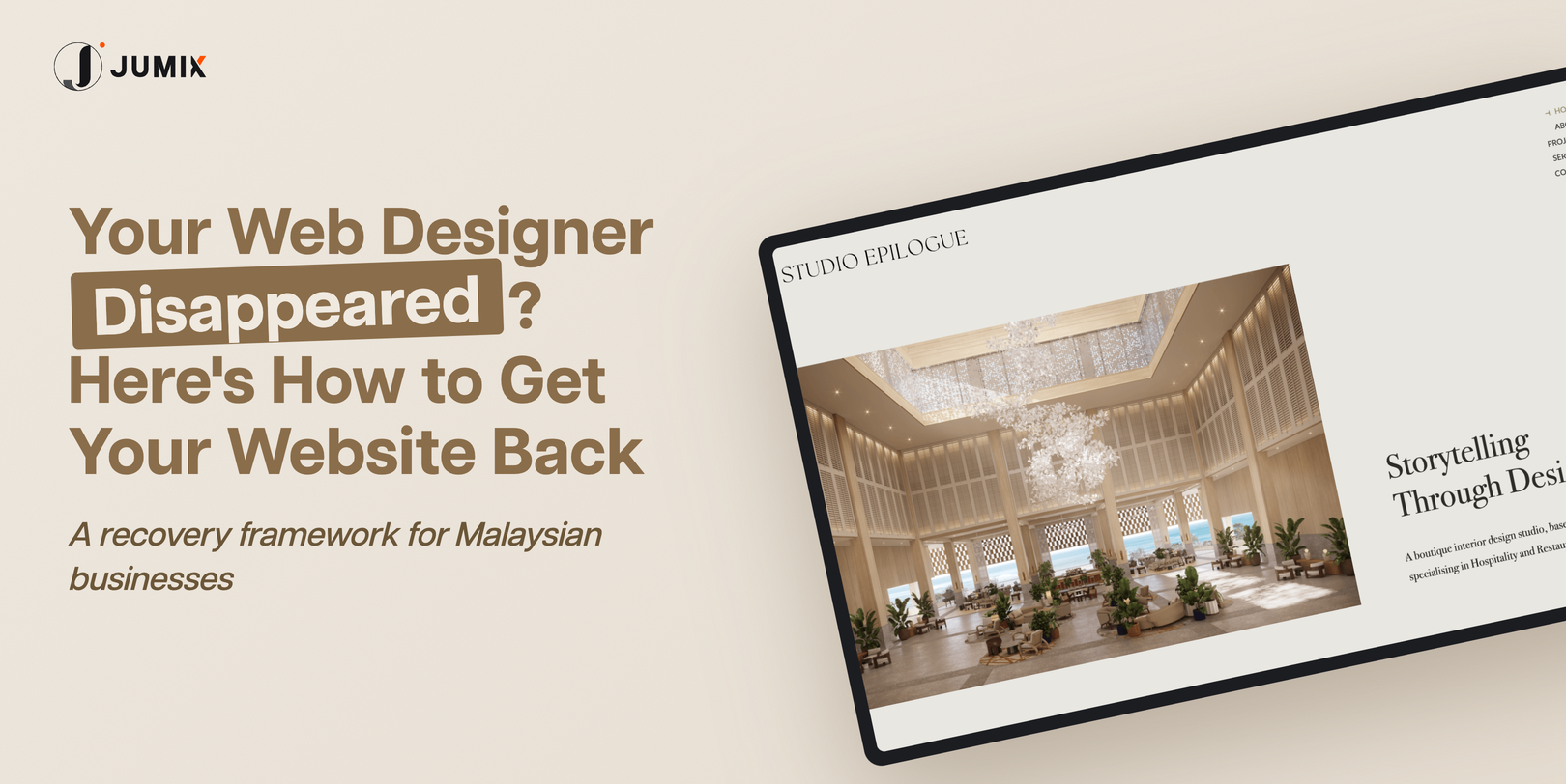 Your web designer disappeared recovery framework for Malaysian businesses