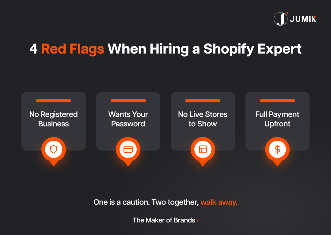 4 red flags when hiring a Shopify expert in Malaysia