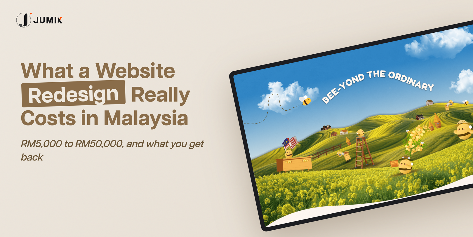 What a website redesign really costs in Malaysia