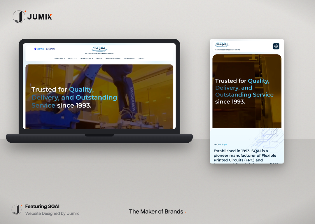 Custom back-end development example for a corporate client
