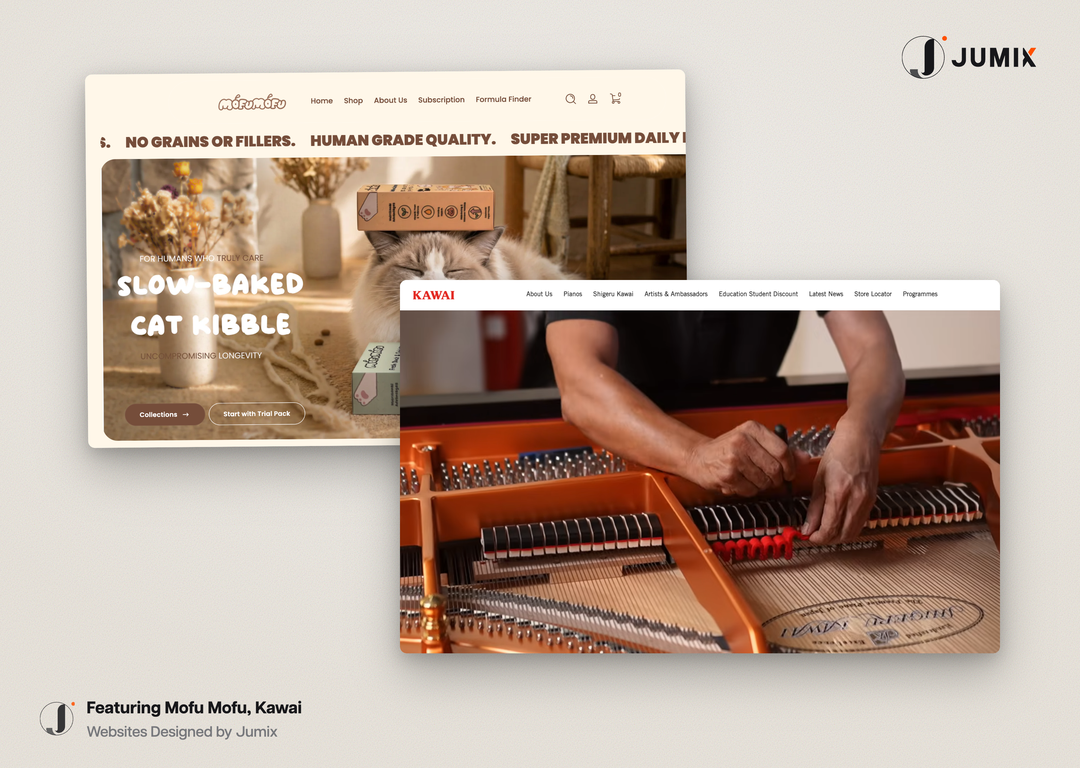 Jumix ecommerce client work built on Shopify in Malaysia