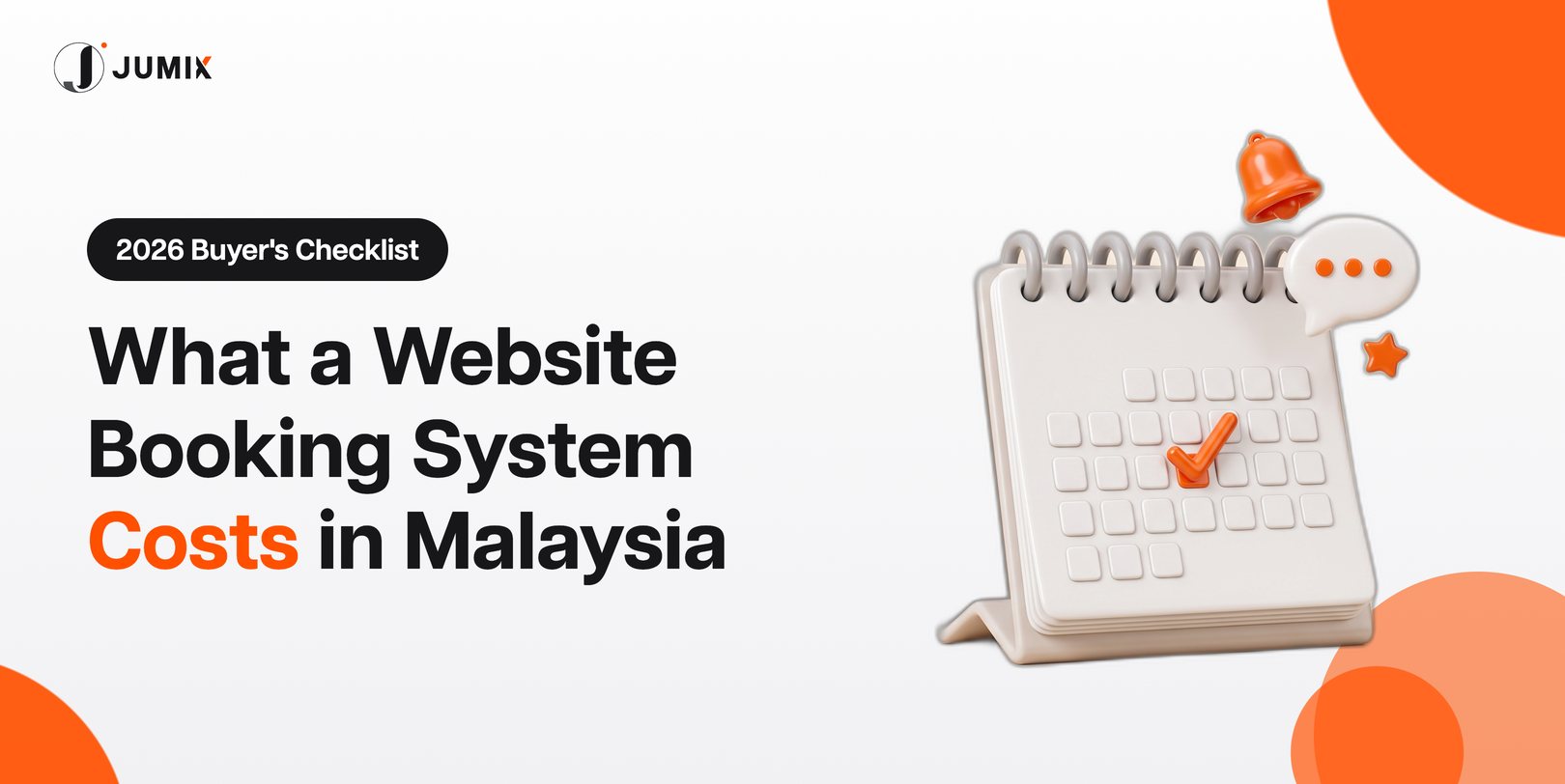 What a website booking system costs in Malaysia, 2026 buyer's checklist
